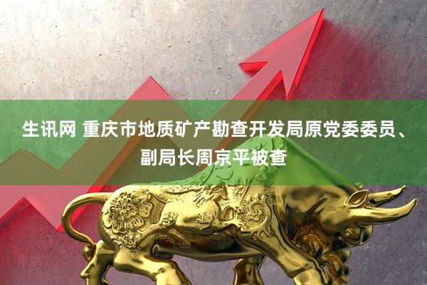 生讯网 重庆市地质矿产勘查开发局原党委委员、副局长周京平被查