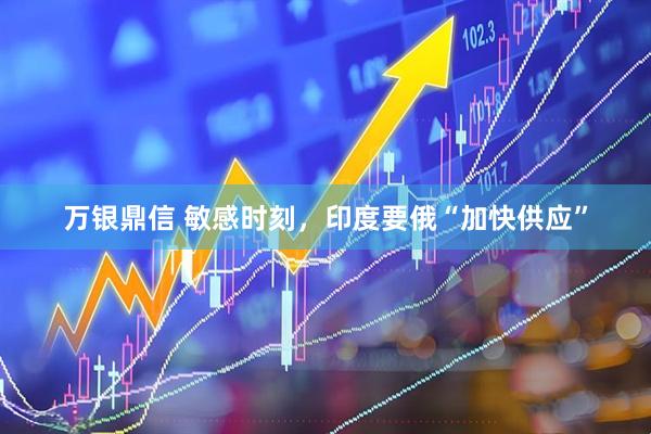 万银鼎信 敏感时刻，印度要俄“加快供应”